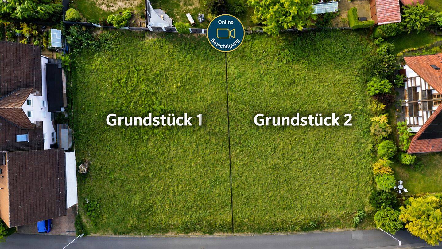 PLATZ FÜR GROSSE IDEEN – ZWEI ATTRAKTIVE BAUGRUNDSTÜCKE EINZELN ODER IM GESAMTPAKET, 63776 Mömbris