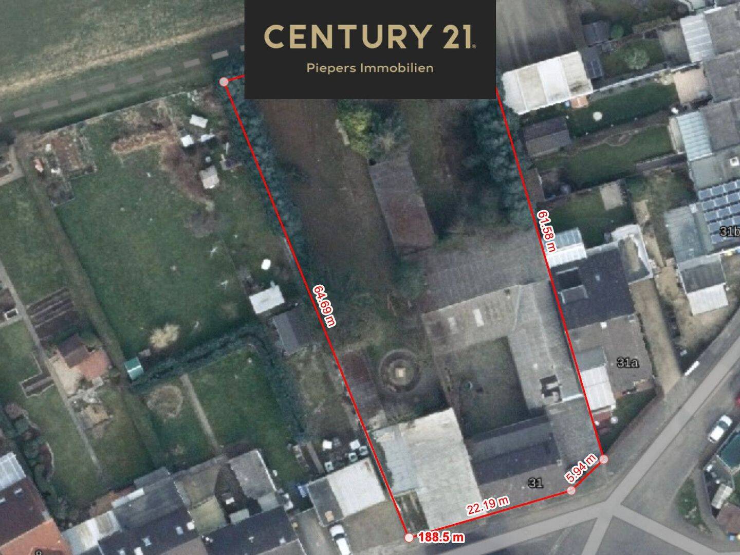 1.994 m² Entwicklungsgrundstück in Titz – Potenzial für grosse MFH´s oder DHH Bebauung, 52445 Titz