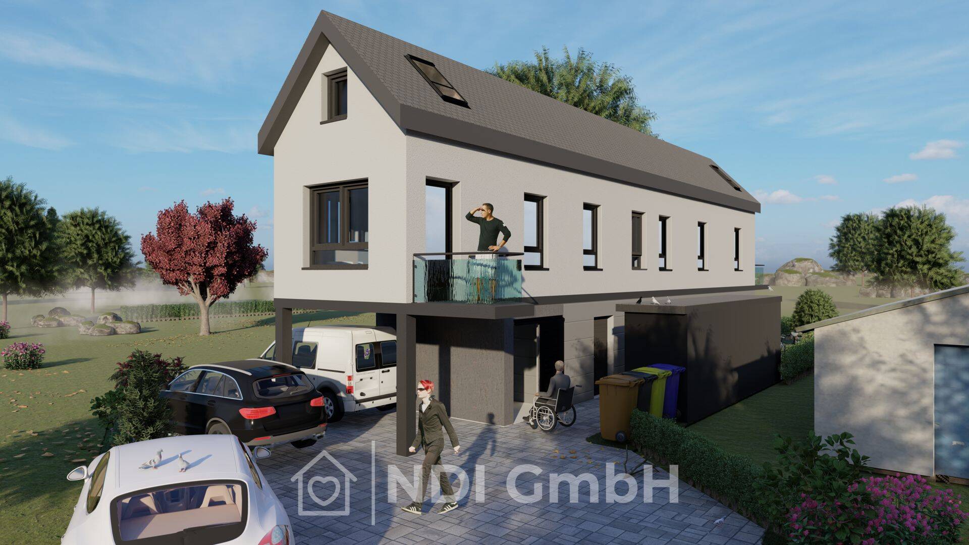 Fertig entwickeltes Bauprojekt mit 3WE mit Baugenehmigung, 25436 Uetersen