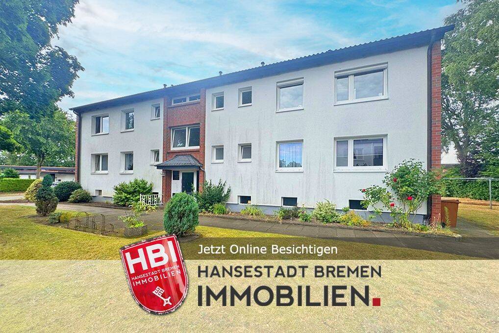 Weyhe-Lahausen / Lichtdurchflutete 4-Zimmer-Wohnung im Hochparterre mit Balkon, 28844 Weyhe