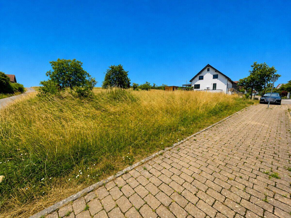 Einmaliges Baugrundstück-Traumhafte Randlage mit unverbaubarem Wiesenblick & maximaler Privatsphäre, 71299 Wimsheim