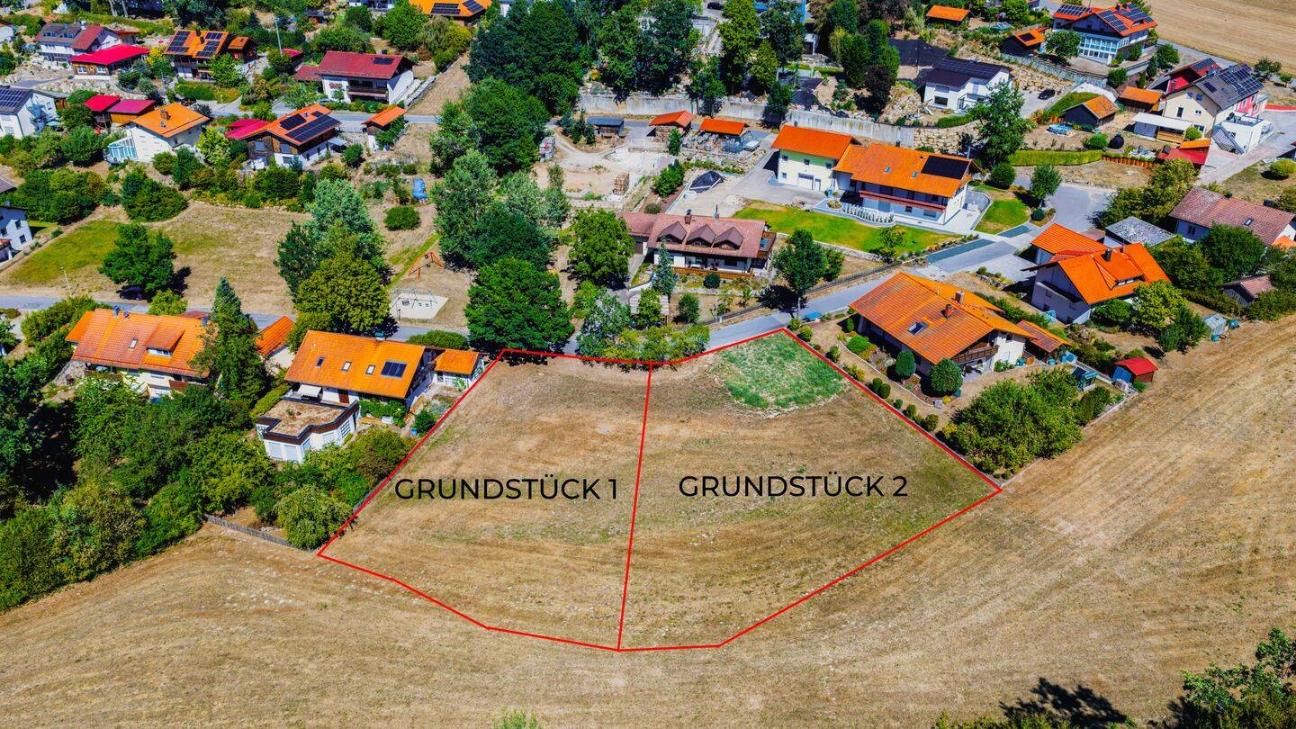 Voll erschlossene Baugrundstücke in ruhiger Wohngegend in Sattelpeilnstein, 93455 Traitsching