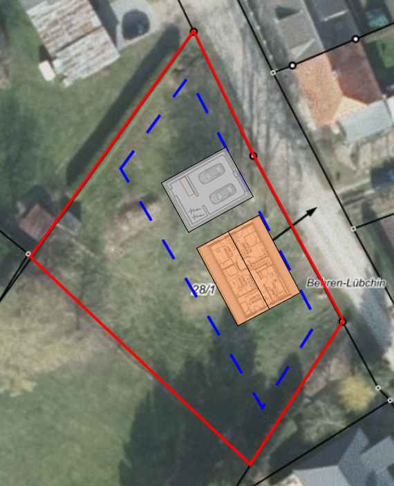 EH40 Neubau auf einem 1.100m² Grundstück in 17179 Behren-Lübchin – OT Viecheln – Individuell Planbar – Bungalow oder 1,5-Geschosser, 17179 Behren-Lübchin