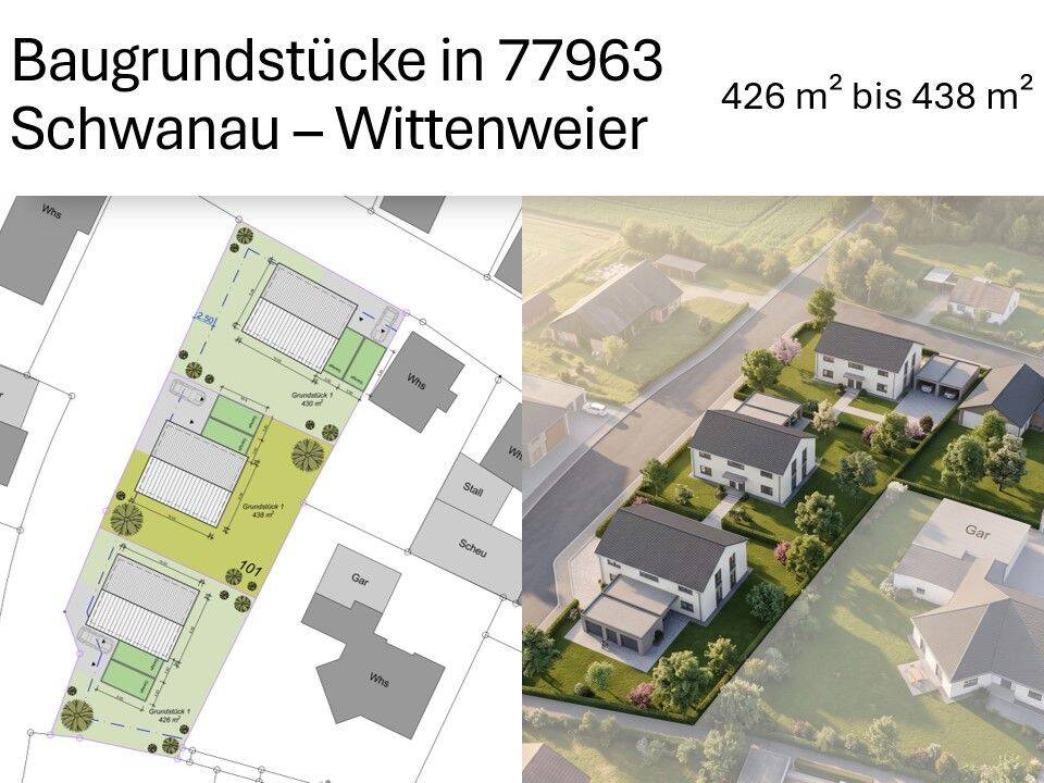 Ihr Bauplatz in Schwanau-Wittenweier – ca. 438 m, 77963 Schwanau