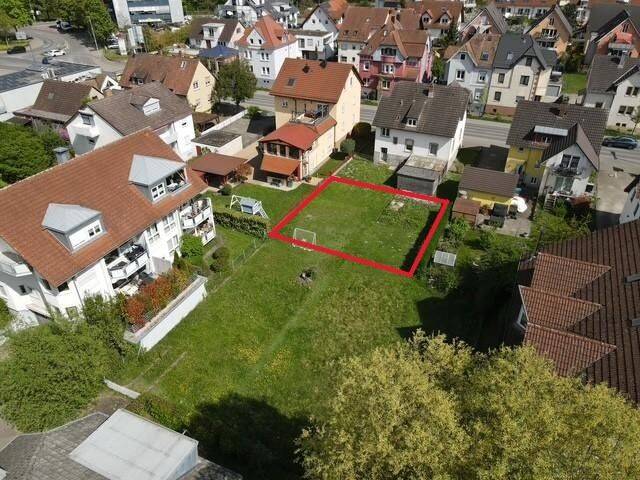 Baugrundstück in zweiter Reihe – Stadtnah wohnen in Radolfzell am Bodensee, 78315 Radolfzell am Bodensee