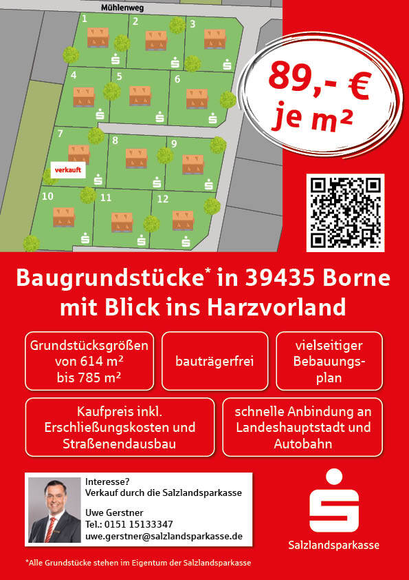freies Bauen gesucht? Hier zugreifen!, 39435 Borne
