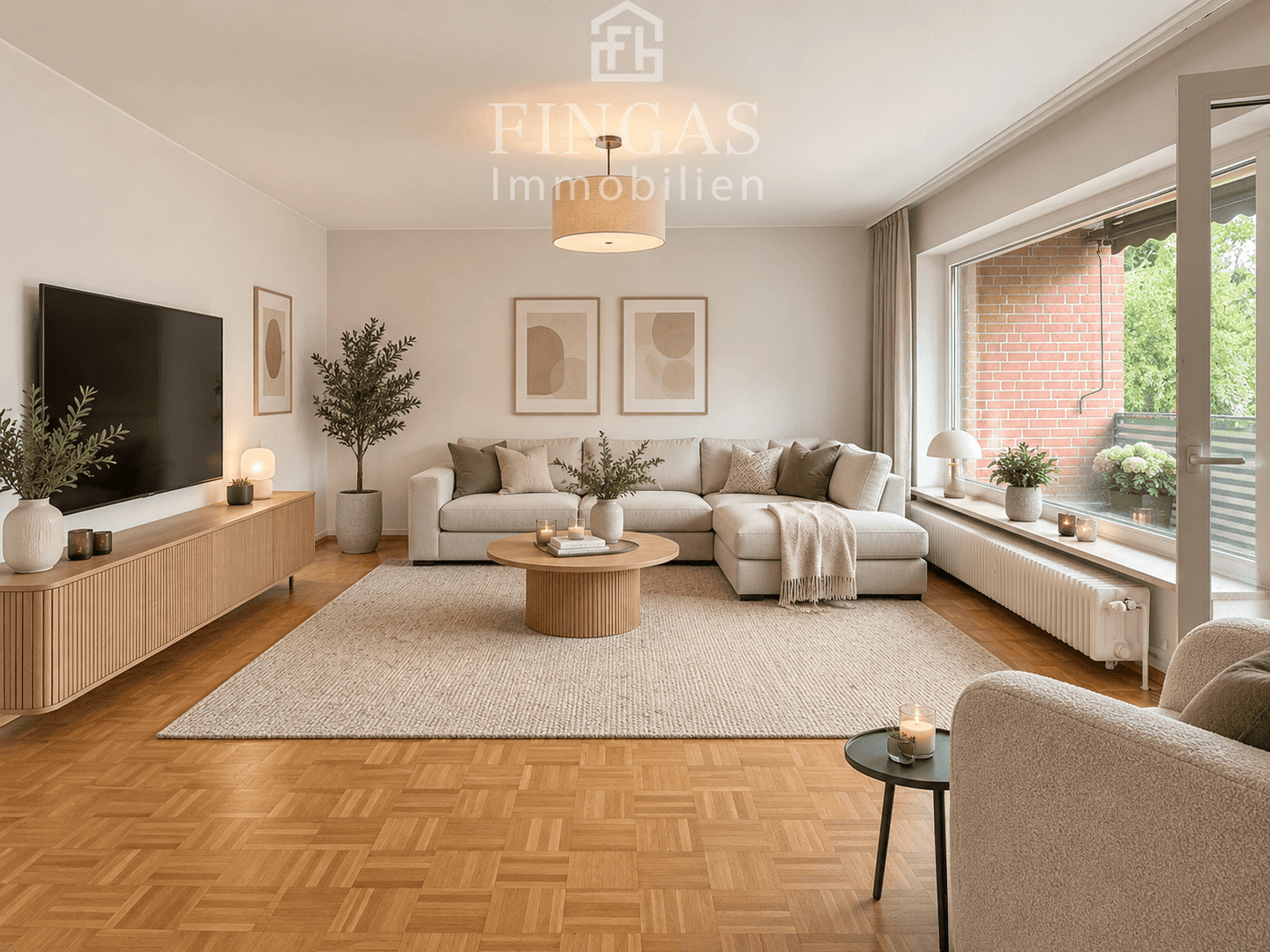***Großzügig wohnen vor den Toren Lüneburgs – 3-Zimmer-Wohnung mit Balkon & Stellplatz***, 21397 Barendorf