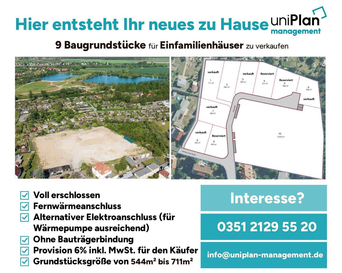 Baugrundstück in Heidenau zu verkaufen, 1809 Heidenau