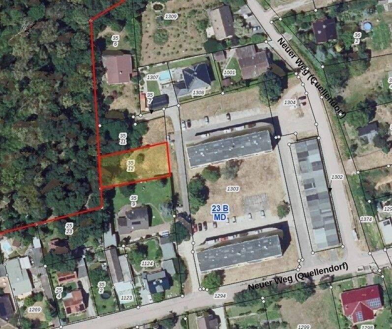 Zwischen Magdeburg, Halle und Dessau-Roßlau – Köthen Quellendorf: ½ Miteigentumsanteil an Baugrundstück, 6386 Südliches Anhalt