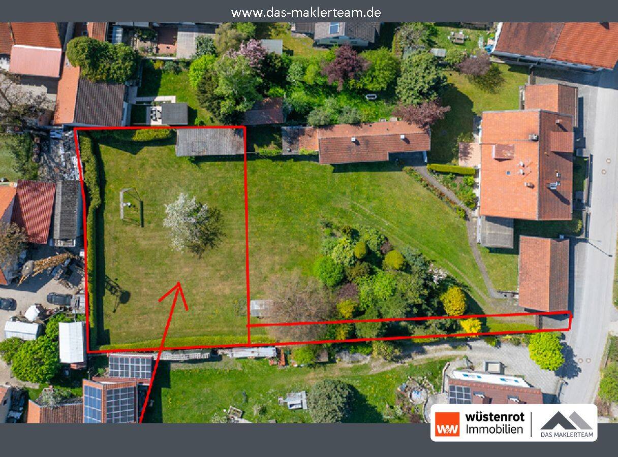 Ansprechendes Baugrundstück in ruhiger Ortskernlage von Schwifting – vielseitig bebaubar, 86940 Schwifting