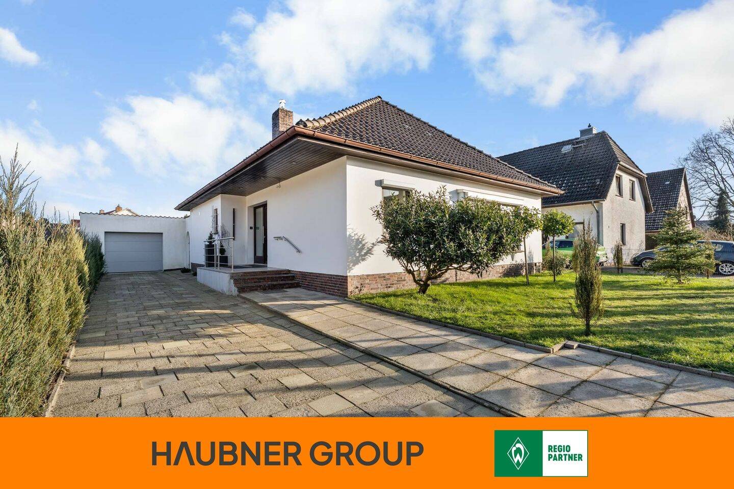 Modernes Wohnen auf einer Ebene – barrierearmer Bungalow mit Terrasse und Garage, 27616 Beverstedt