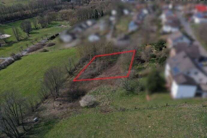 Baugrundstück in Oberaula mit unverbaubarem Blick Richtung Süden, 36280 Oberaula