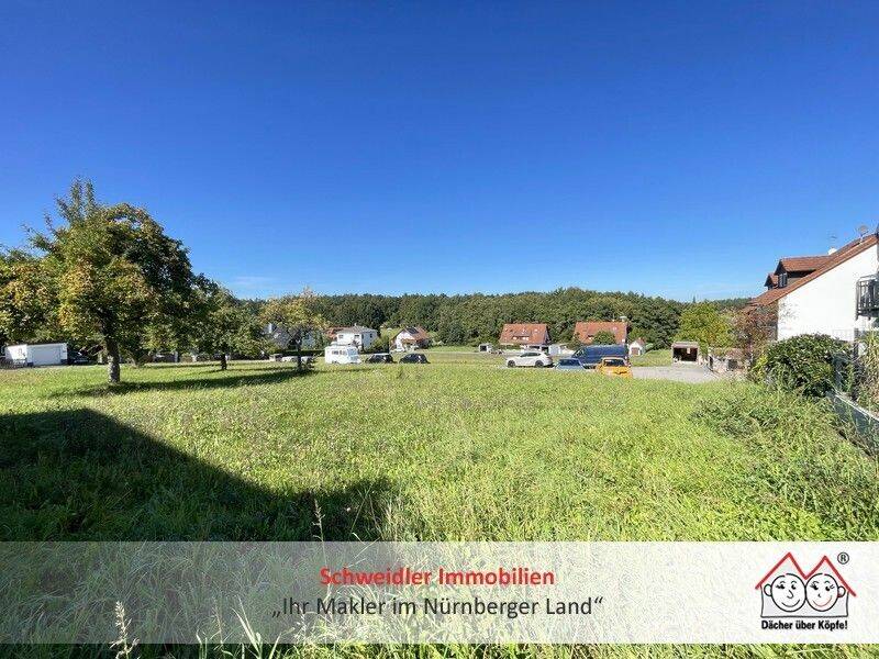 Sonniges Einfamilienhaus-Grundstück mit tollem Ausblick in herrlicher Lage von Lauf-Schönberg, 91207 Lauf a.d. Pegnitz (Lauf)