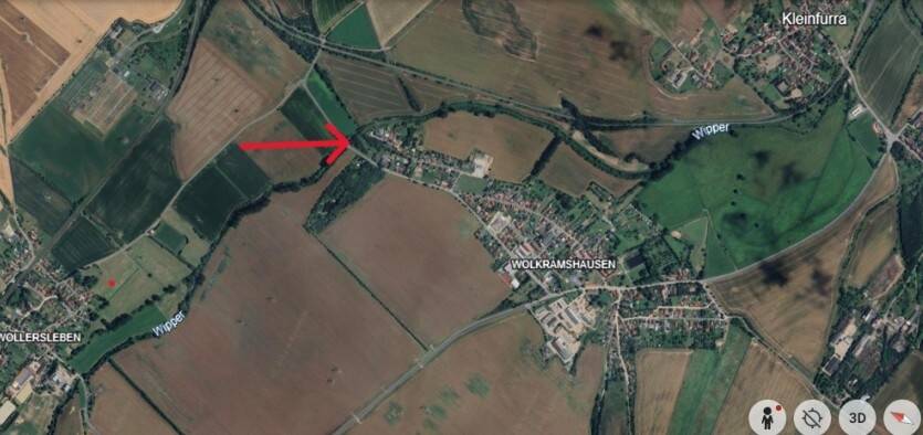 Grundstück in Wolkramshausen, Am Stadtrand innerstädtisch Anzahlung mit Raten möglich. Ggfs. Bauland, 99735 Kleinfurra