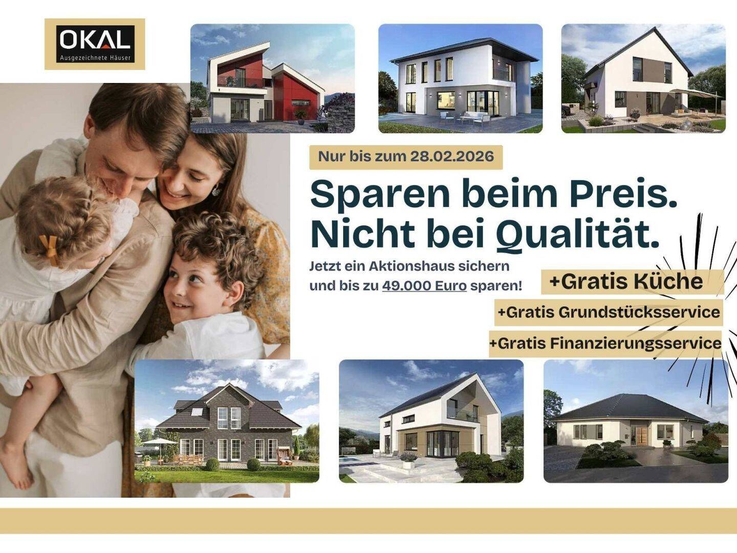 Spar-Alarm!!! OKAL-Traumhaus mit 15 Monate Festpreis-Garantie, 68199 Mannheim (Almenhof Neckarau)
