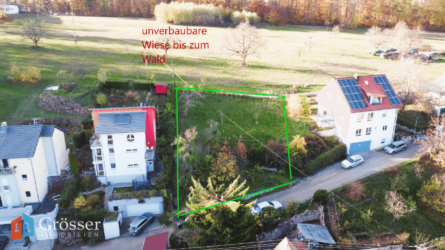 schönes Baugrundstück mit Blick über Arnbach, 75305 Neuenbürg