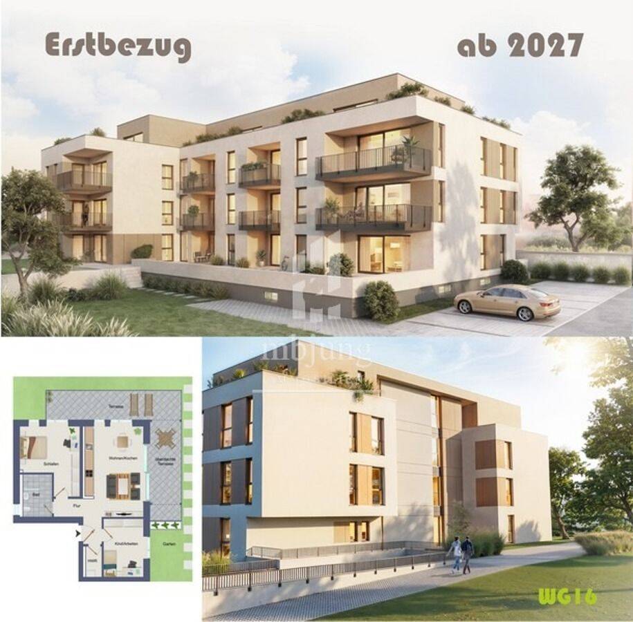 Helle, moderne Staffelgeschosswohnung in Kues – Erstbezug – WG16, 54470 Bernkastel-Kues