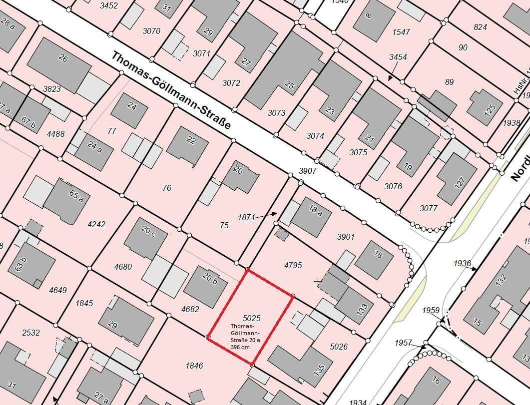 Baugrundstück in Sackgassenlage von Dülmen-Nord mit 396 m²!, 48249 Dülmen