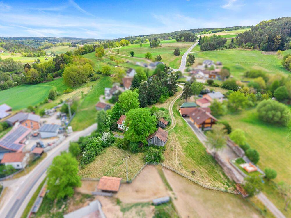 Naturoase gesucht? Traumhaftes Baugrundstück mit Wald und Wiese, 93194 Walderbach