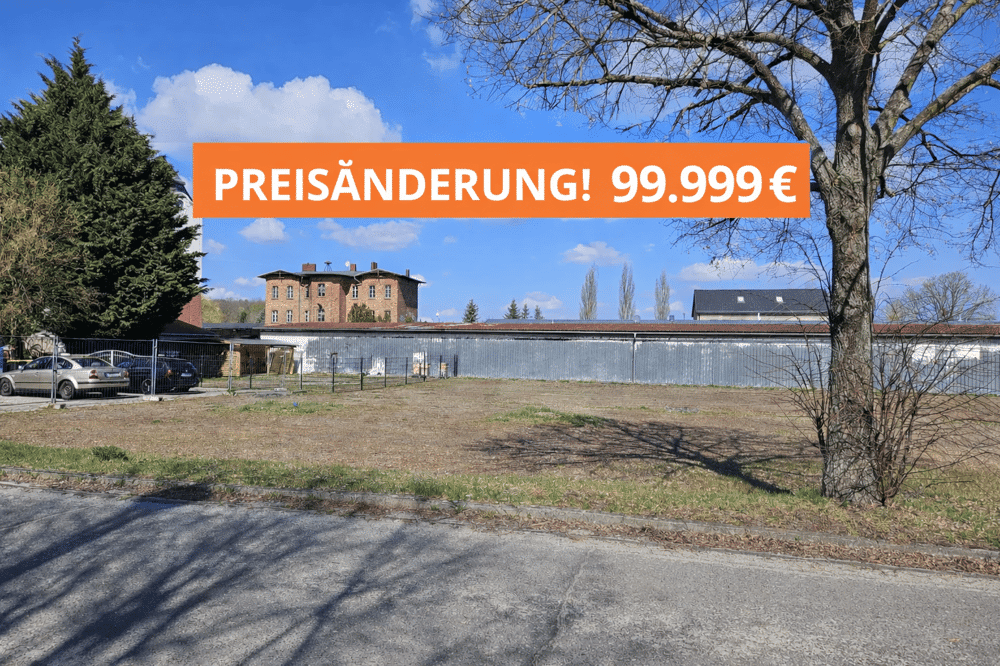 Zentrumsnahes Baugrundstück in Luckau mit Projektplanung für Mehrfamilienhaus, 15926 Luckau