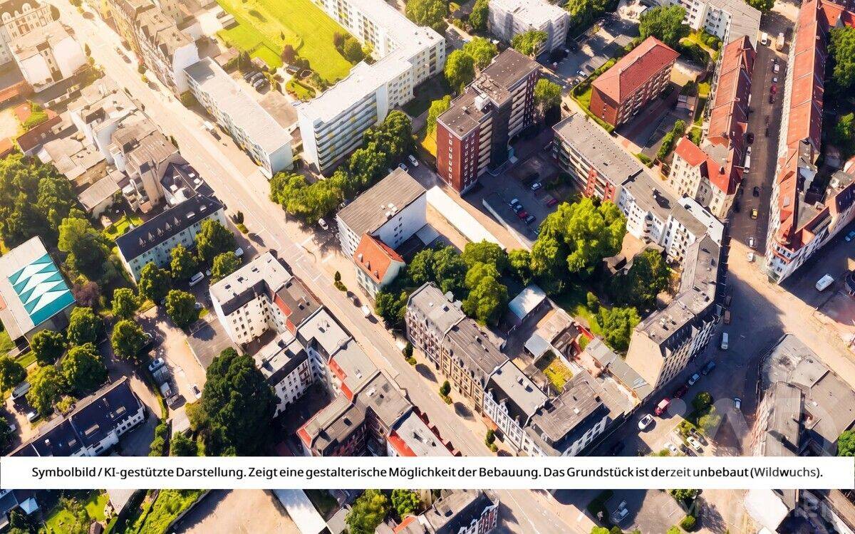 Projektentwickler aufgepasst: Baugrundstück für bis zu 4 Vollgeschosse in Lehe!, 27568 Bremerhaven (Lehe Mitte Überseehafen)