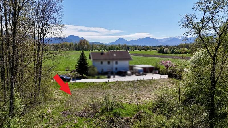 Schönes Baugrundstück in Seenähe bei Happing – Grundstück Ost, 83026 Rosenheim (Aising Happing Pang Süd)