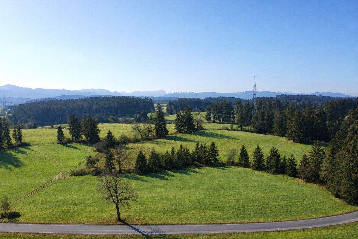 Freiraum in der Natur: Landwirtschaftsgrundstück mit Hütte und Bergblick!, 82387 Antdorf