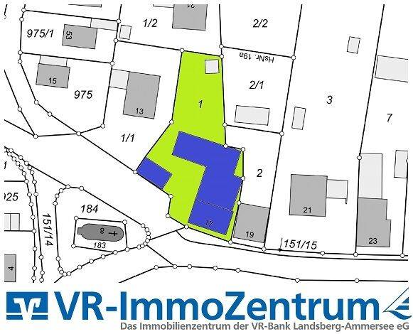Großzügiges Grundstück mit Altbestand, 86928 Hofstetten