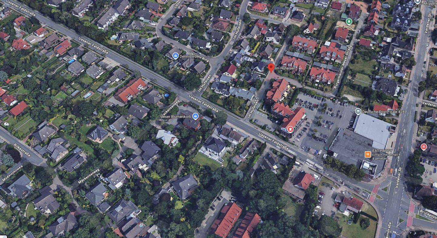 Achim – Uesen | Großes Grundstück mit Altbestand in Zentraler Lage in Achim, 28832 Achim