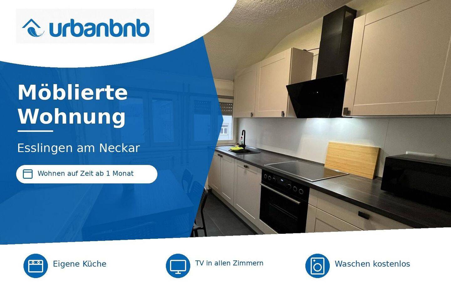 Möblierte Kurzzeitmiete in Esslingen nahe Stuttgart, 73734 Esslingen am Neckar