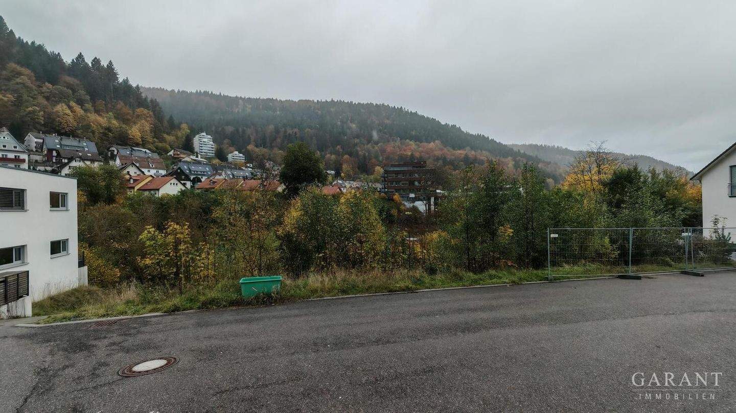 Baugrundstück in Top-Lage von Bad Wildbad mit Blick auf die große Enz, 75323 Bad Wildbad