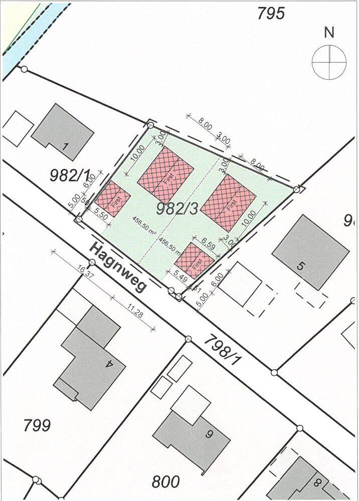 Baugrundstück für EFH, DHH oder 2 EFH, 83703 Gmund a. Tegernsee