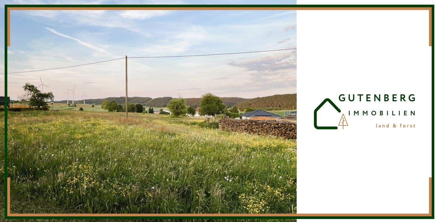 Traumhaftes Baugrundstück mit Panoramablick in unberührter Natur, 54612 Wawern