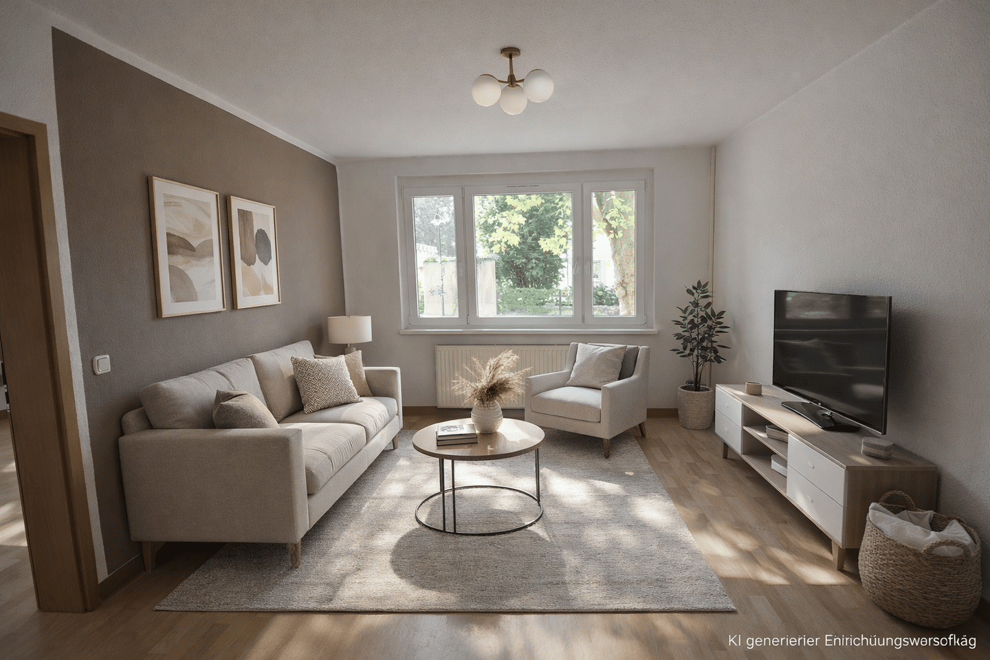 Frisch renovierte 2-Zimmer Wohnung in Borna mit Stellplatz, 4552 Borna