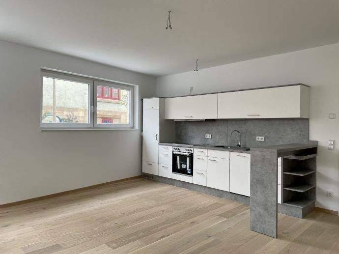 Neubau – Zweitbezug! Einbauküche mit kl. Tresen, Wannenbad mit Fenster, großzügiges Wohnen/Kochen/Essen ca. 27m², Einbauschränke, HWR, TG….., 99084 Erfurt (Altstadt Brühlervorstadt Löbervorstadt)