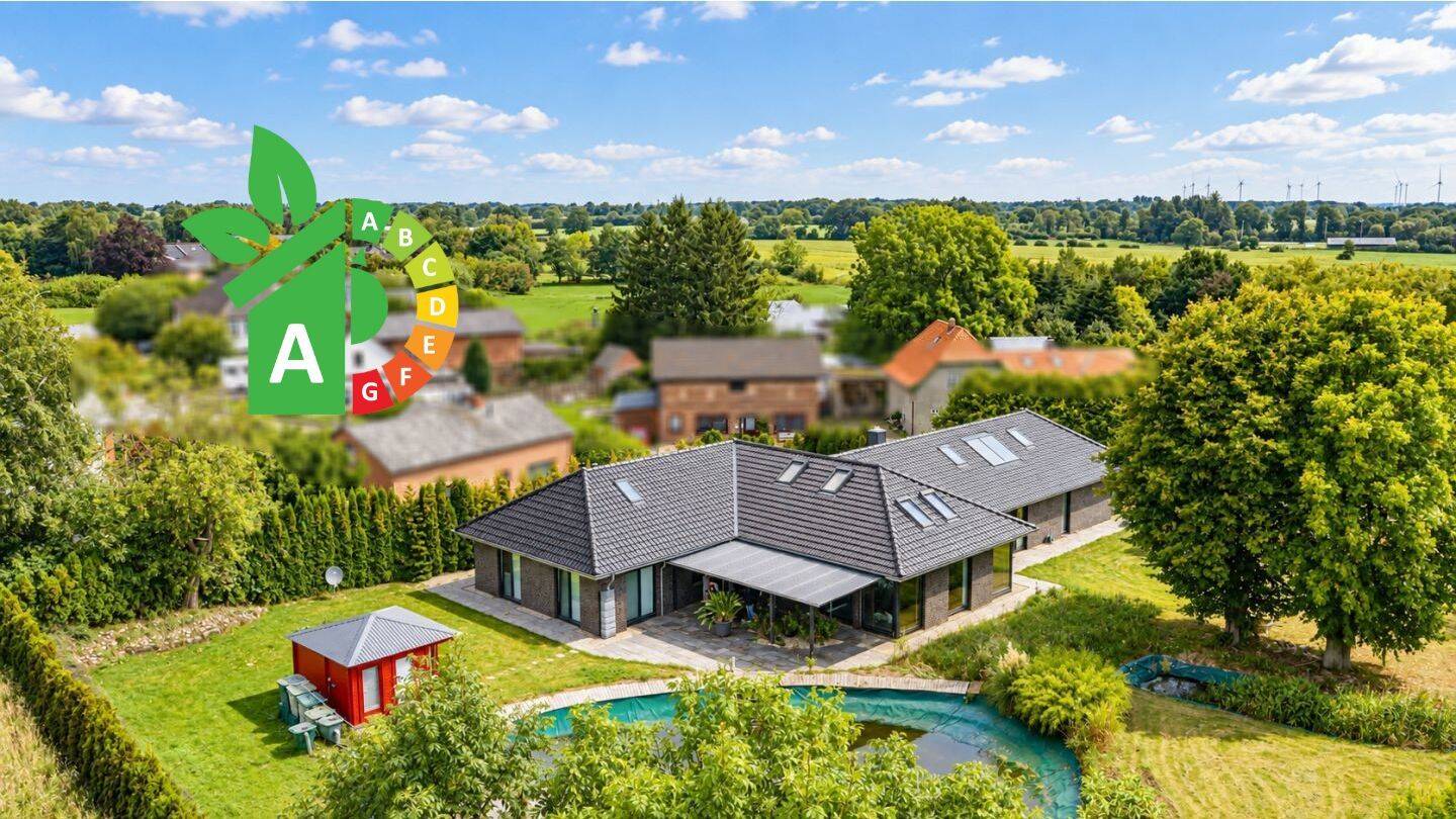 Ein Einfamilienhaus der besonderen Art in Offenbüttel – Luxus, Natur und private Wellnessoase, 25767 Offenbüttel