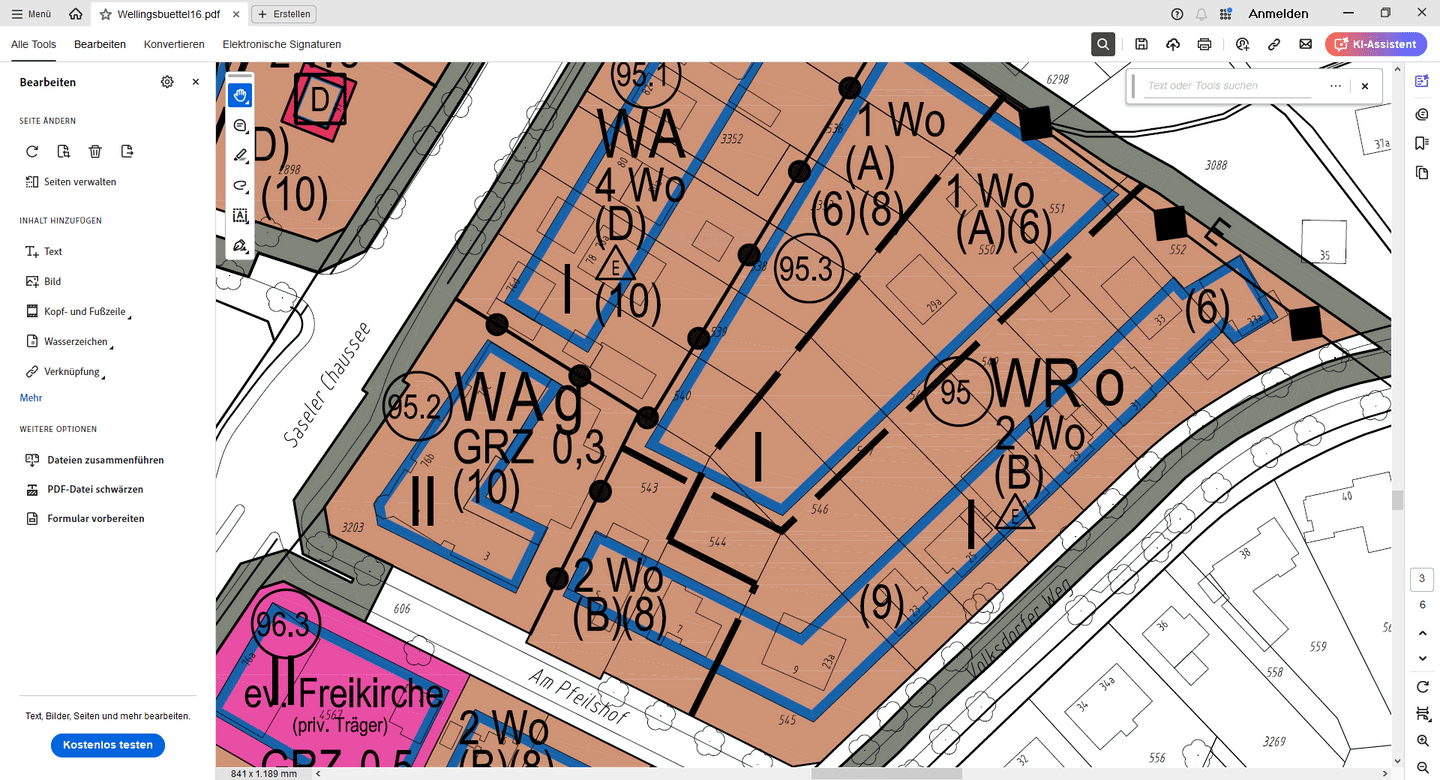 1 Pfeifenstil-Grundstück in HH-Wellingsbüttel für ein Einfamilienhaus!, 22393 Hamburg (Wandsbek Bramfeld Poppenbüttel Sasel Wellingsbüttel)