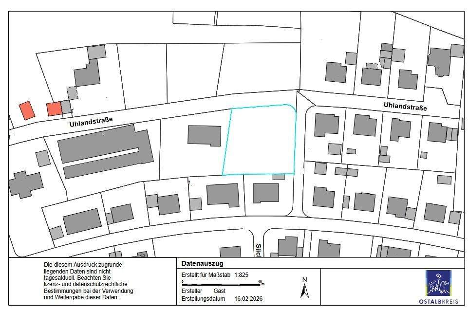Großzügiges Baugrundstück in begehrter Lage von Bopfingen zu erwerben, 73441 Bopfingen