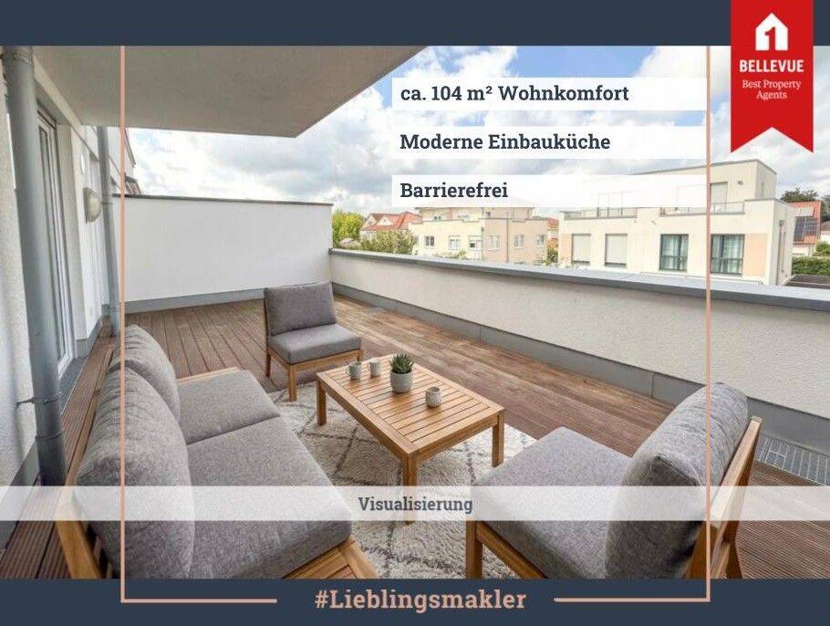3-Zimmer-Wohnung || Terrasse & Loggia || Tiefgaragenstellplatz, 50859 Köln (Lindenthal Lövenich Weiden Widdersdorf)