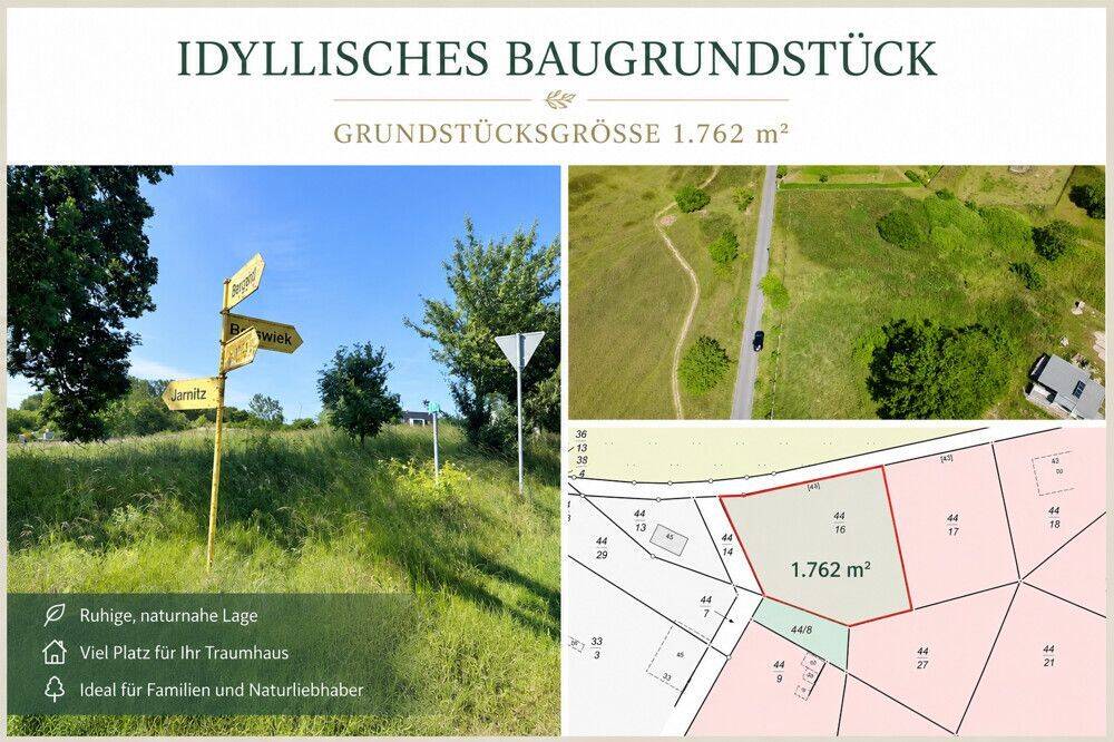 Preissenkung! Idyllisches Grundstück in super Lage!, 18528 Ralswiek
