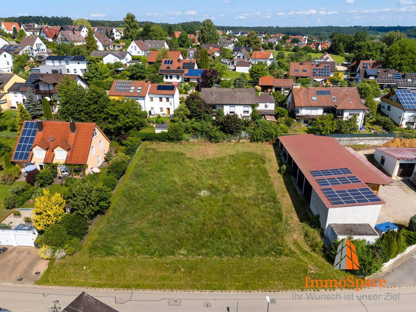 IMMOSPACE *** PERFEKTES BAUGRUNDSTÜCK FÜR EFH ODER DHH *** TOP LAGE ***, 86465 Welden