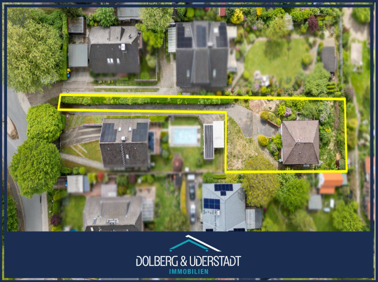 TOP-Lage: Rückwärtiges Pfeifenstielgrundstück für Neubau eines Einzel- oder Doppelhauses, 22145 Hamburg (Wandsbek Farmsen-Berne Rahlstedt)