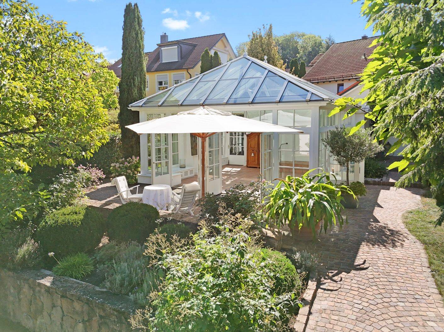 **BAUGRUNDSTÜCK MIT VORBESCHEID** – WINTERGARTEN-ATELIER AUF ZEIT INKLUSIVE., 82229 Seefeld