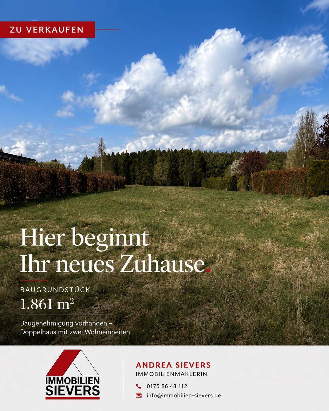 ** Interessantes Baugrundstück inkl. Baugenehmigung in Ostrhauderfehn **, 26842 Ostrhauderfehn