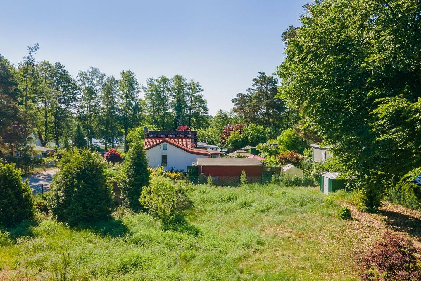 Bauträgerfreies und erschlossenes Wochenendgrundstück in Bestensee – 100 Meter zum See!, 15741 Bestensee
