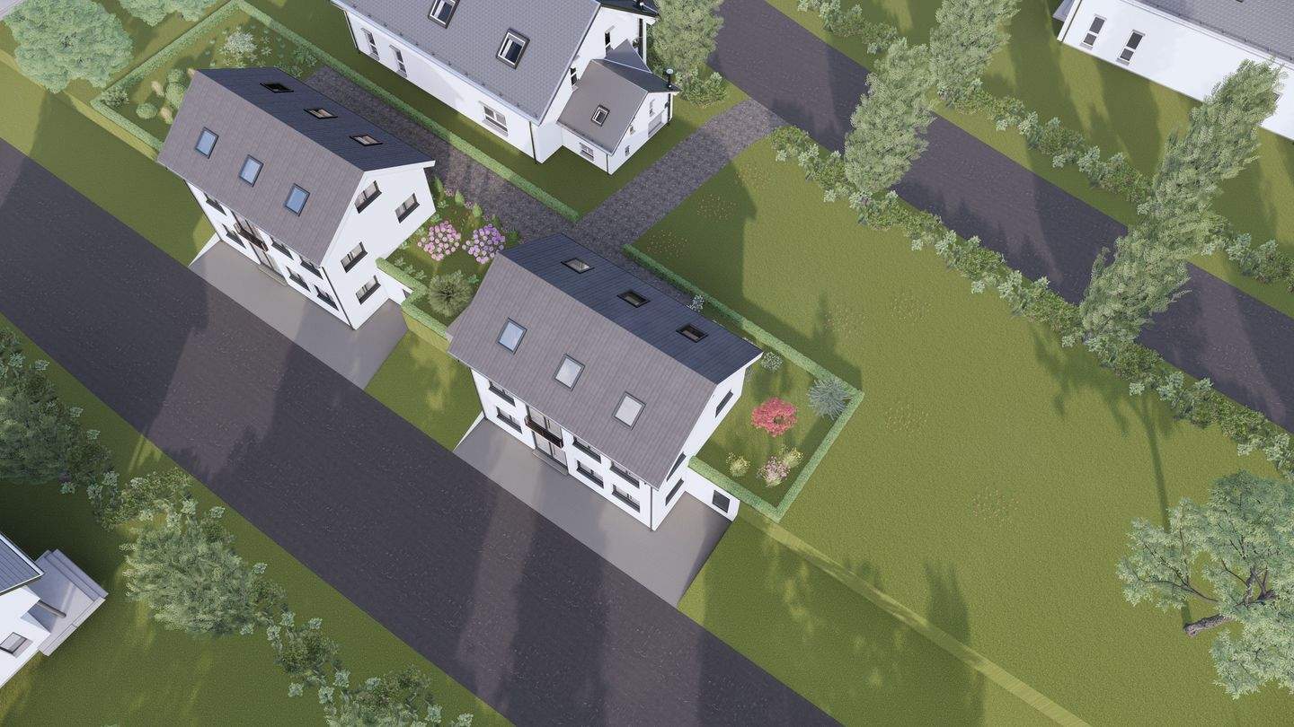 Baugrundstück – Neubau von 2 Einfamilienhäusern – in Oberschwandorf, 72221 Haiterbach
