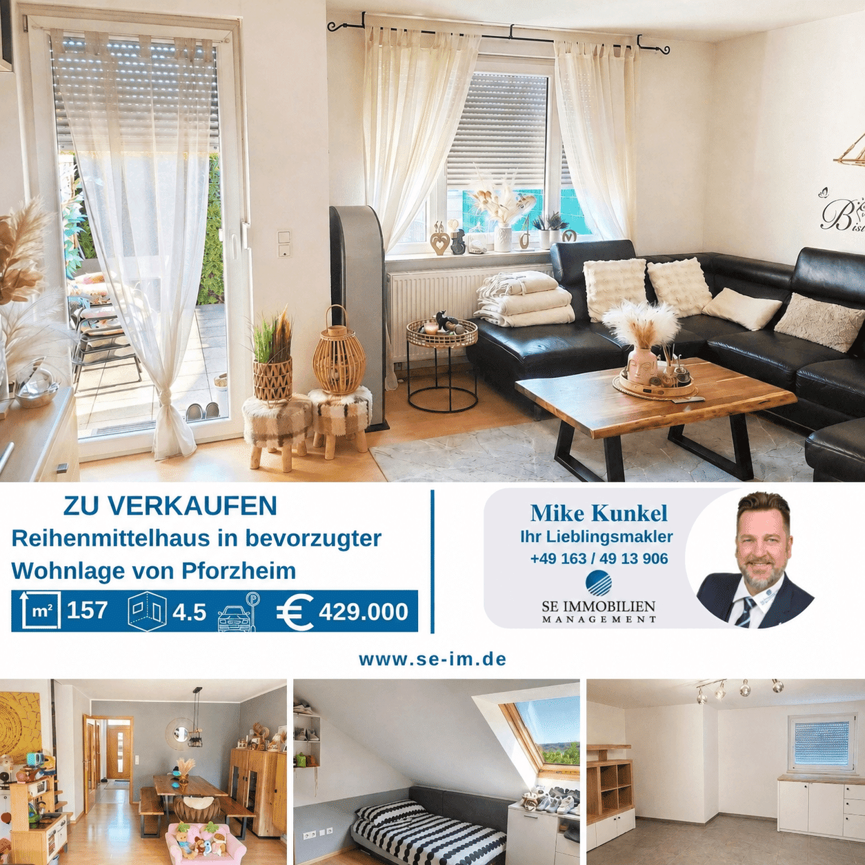 Reihenmittelhaus in bevorzugter Wohnlage, 75179 Pforzheim
