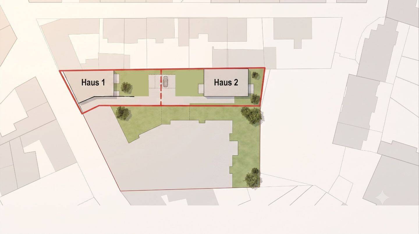 971 m² Grundstück in zentraler Lage von Walldorf mit Entwicklungspotenzial für 2 Mehrfamilienhäuser, 69190 Walldorf