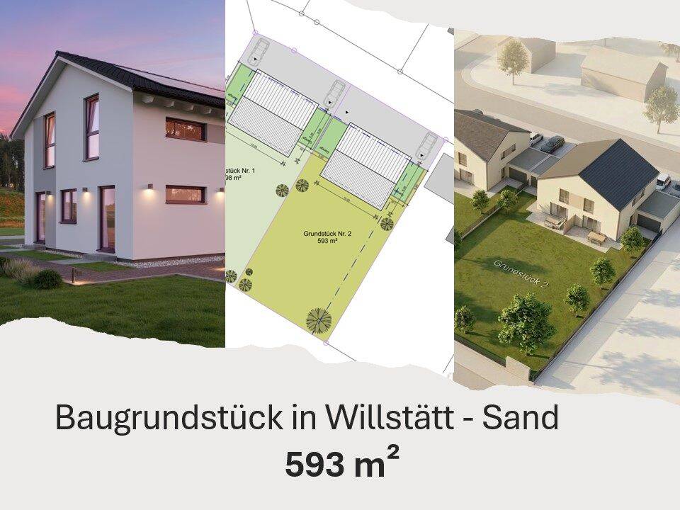 Ideales Grundstück für Ihr Bauprojekt in Willstätt-Sand – 593 m², 77731 Willstätt