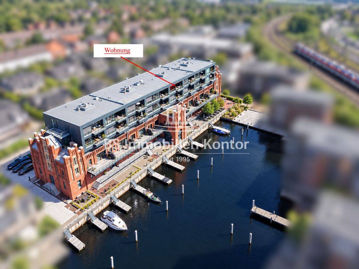 Exklusives Penthouse am Neuen Delft mit Dachterrasse, Sauna und Hafenblick!, 26725 Emden